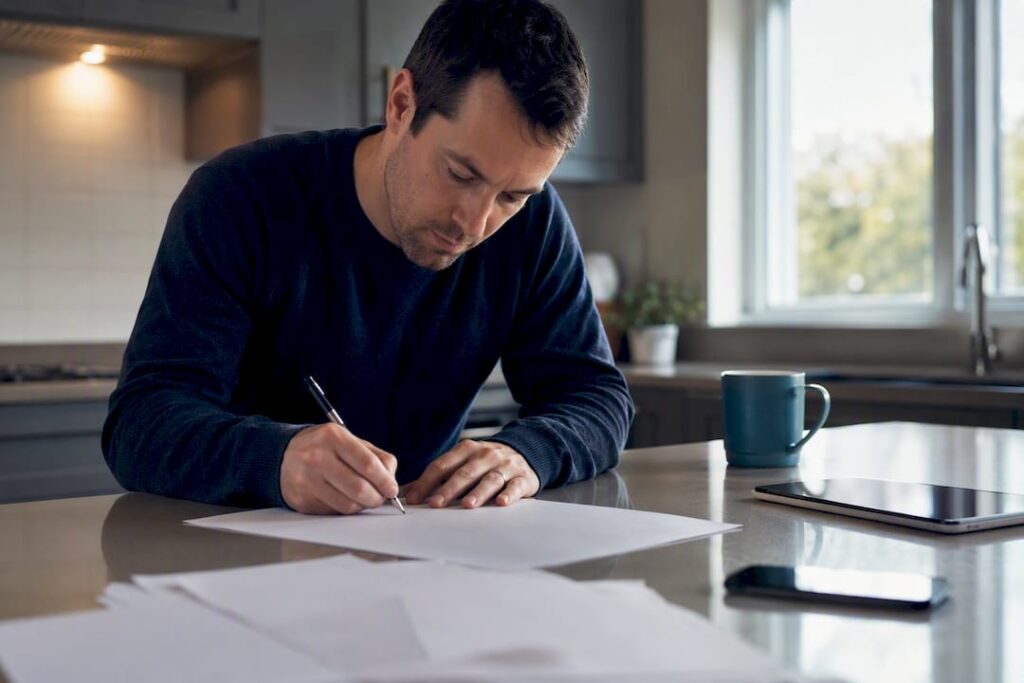 Founder calculating equity compensation details