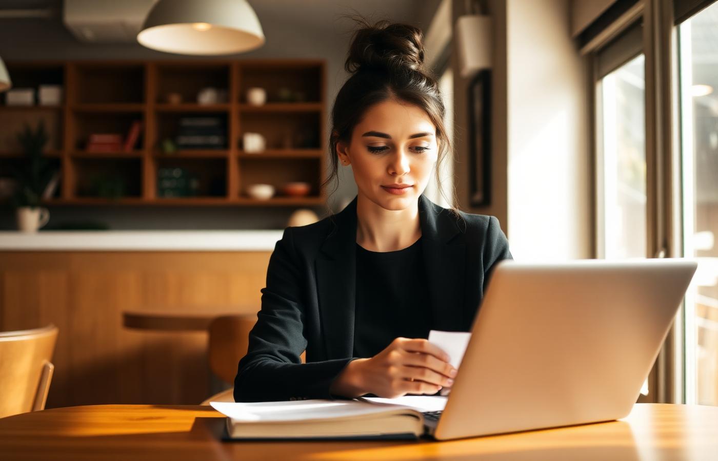 SaaS sales candidate reviewing an opportunity